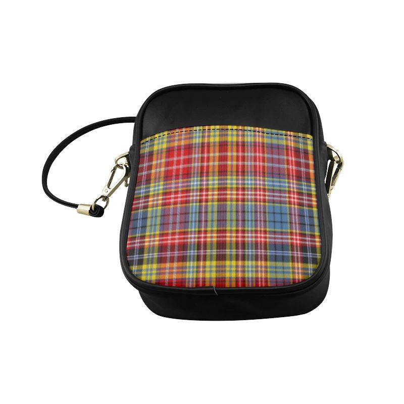 Drummond of Strathallan Tartan Plaid Sling Bag