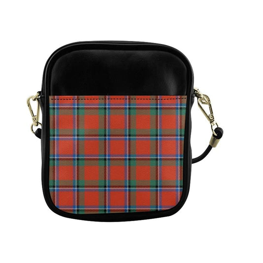 Sinclair Ancient Tartan Plaid Sling Bag