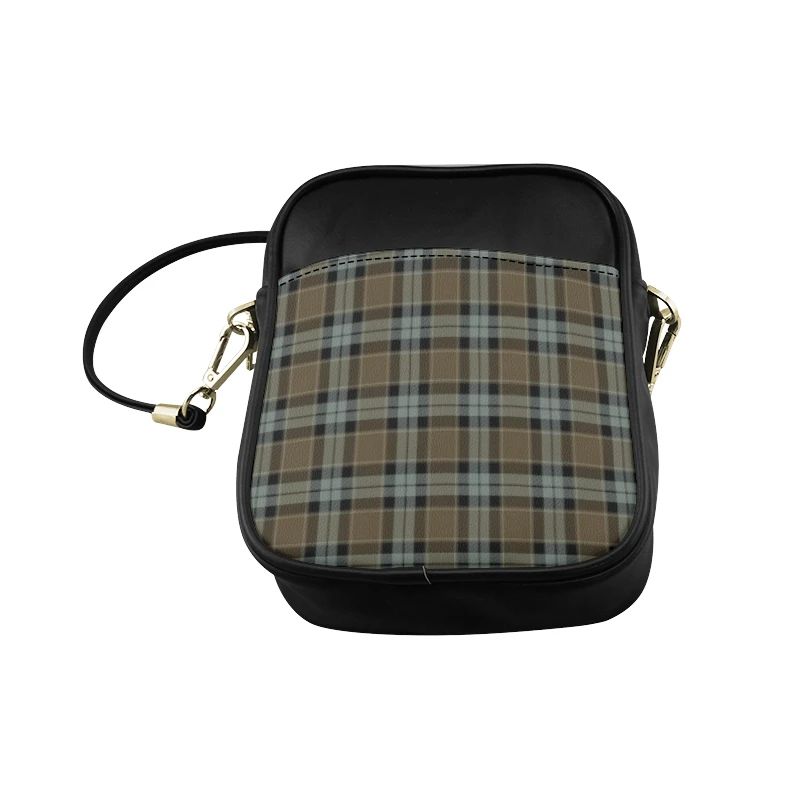 Graham of Menteith Weathered Tartan Plaid Sling Bag