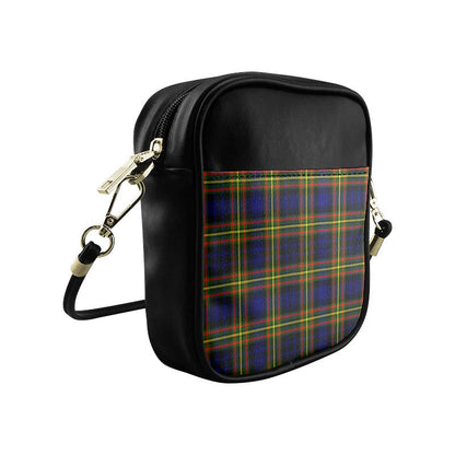 MacLellan Modern Tartan Plaid Sling Bag