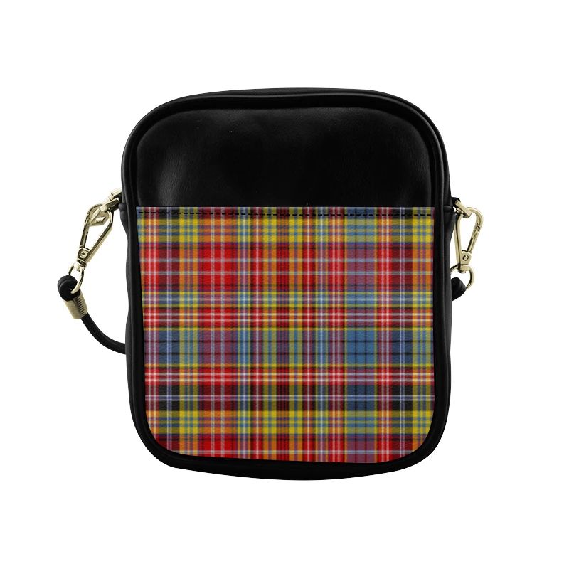 Drummond of Strathallan Tartan Plaid Sling Bag