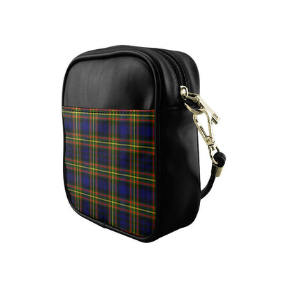 MacLellan Modern Tartan Plaid Sling Bag