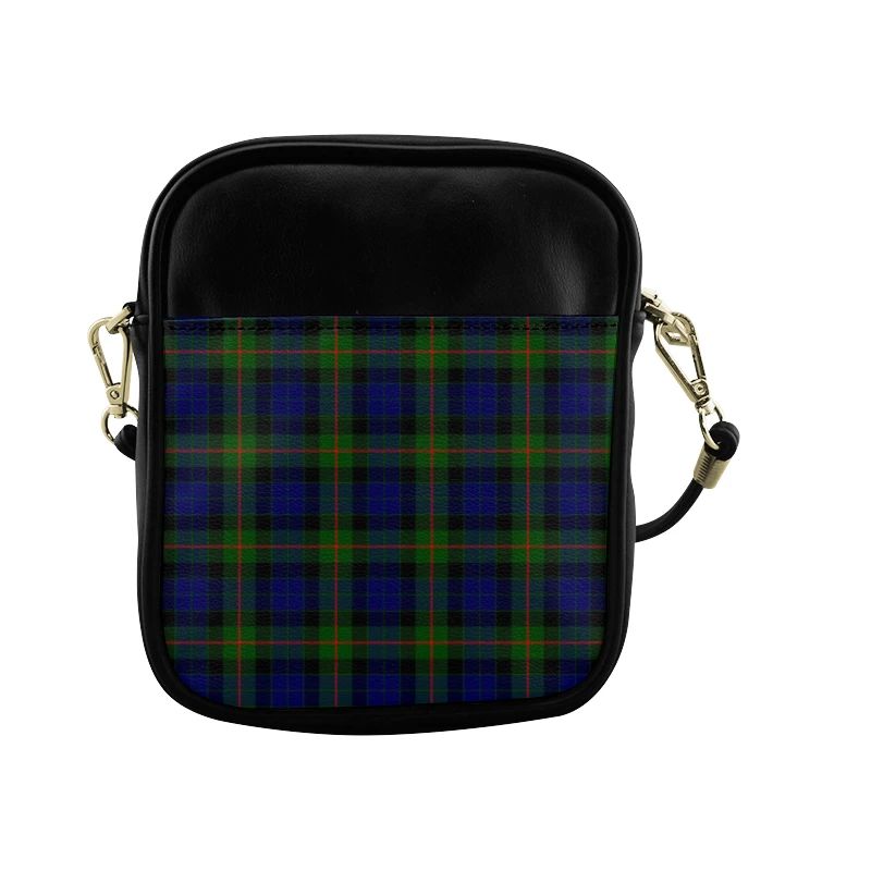 Gunn Modern Tartan Plaid Sling Bag