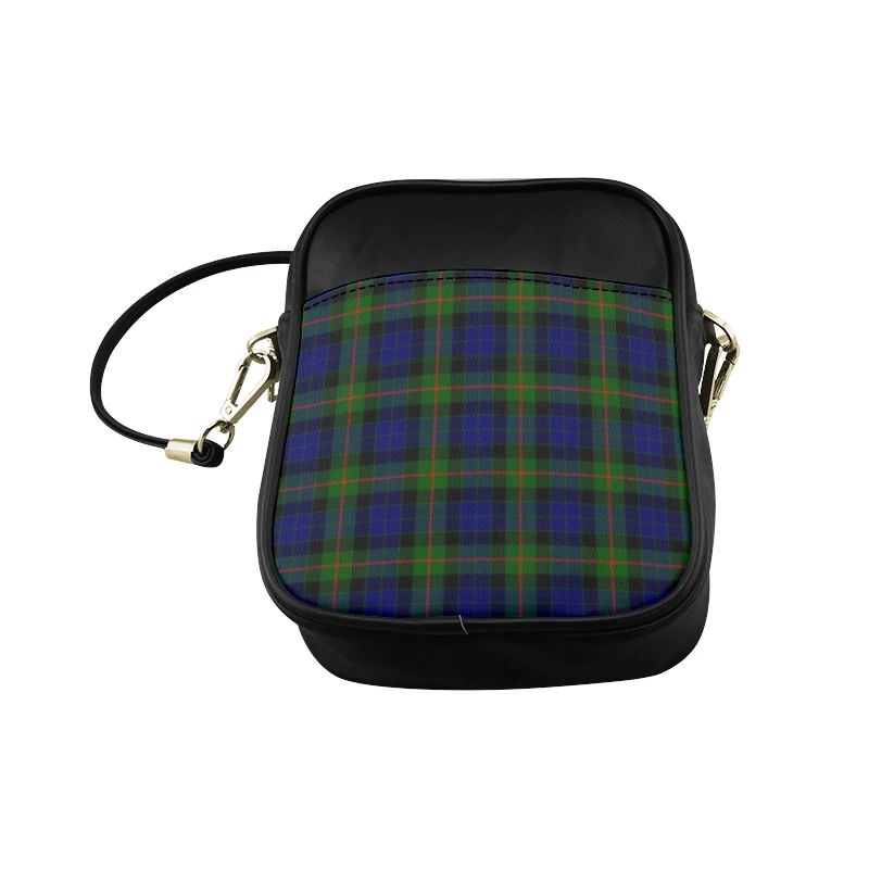 Gunn Modern Tartan Plaid Sling Bag