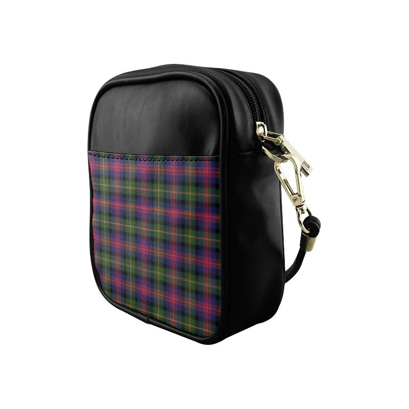 Logan Modern Tartan Plaid Sling Bag