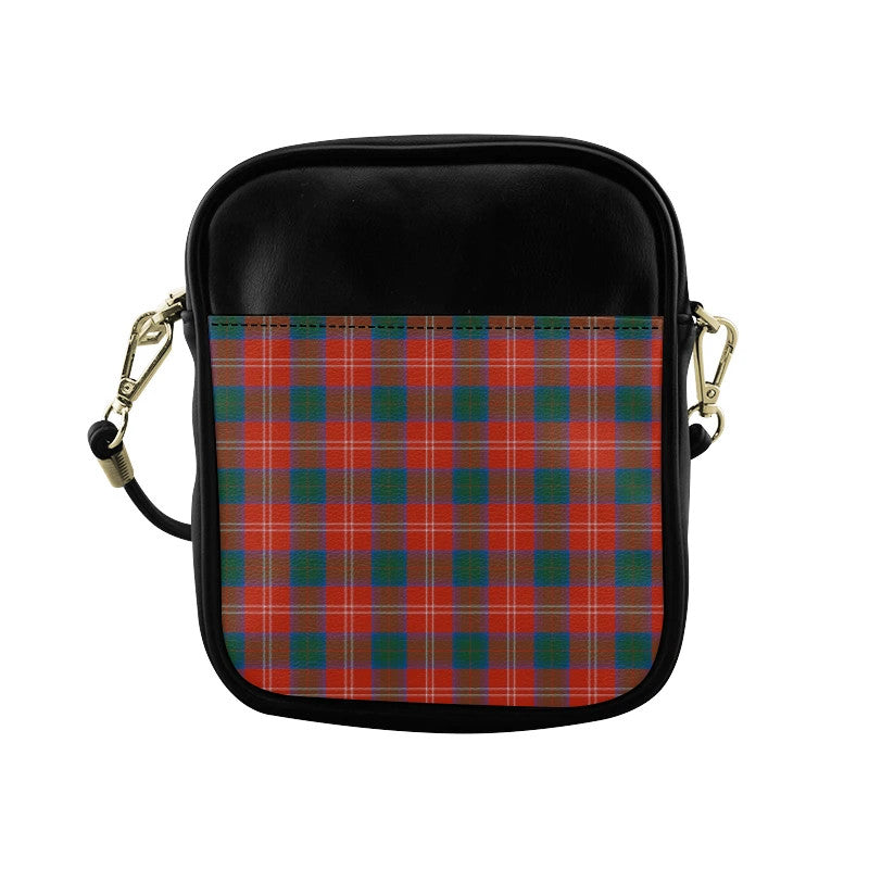 Chisholm Ancient Tartan Plaid Sling Bag