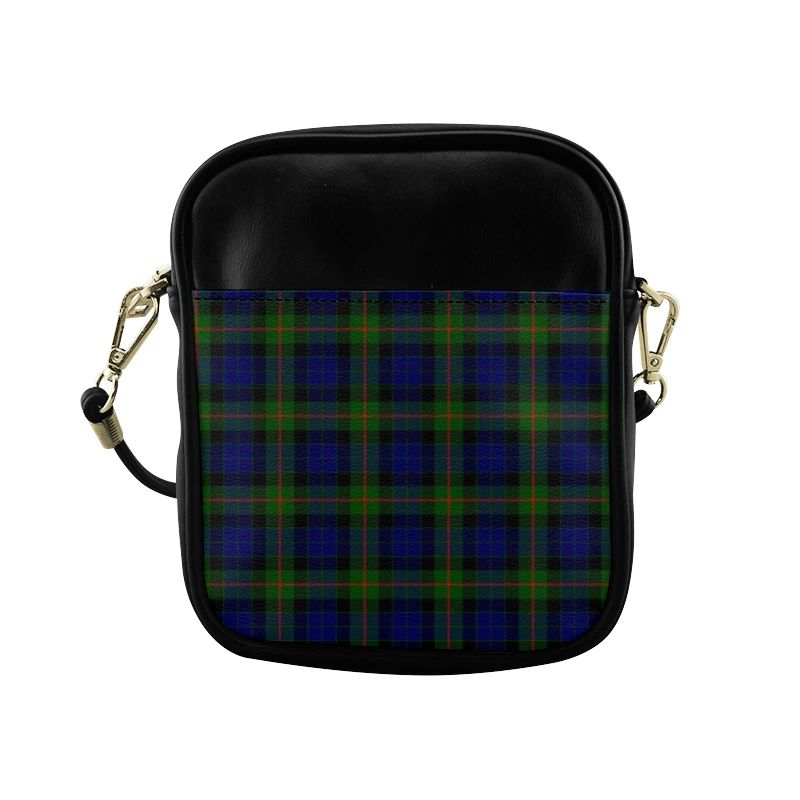 Gunn Modern Tartan Plaid Sling Bag