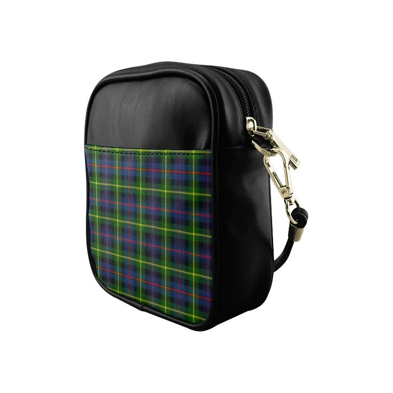 Farquharson Modern Tartan Plaid Sling Bag