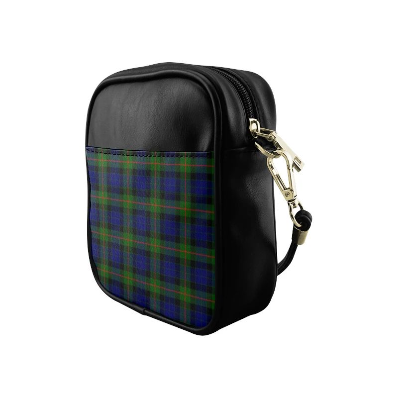 Gunn Modern Tartan Plaid Sling Bag