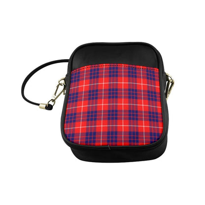 Hamilton Modern Tartan Plaid Sling Bag