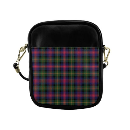 Logan Modern Tartan Plaid Sling Bag