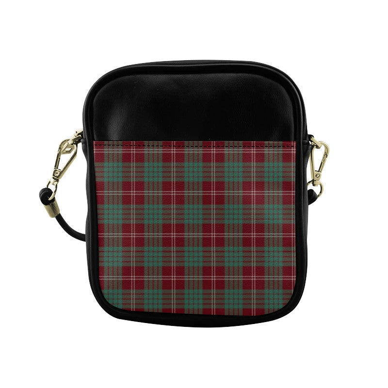 Crawford Modern Tartan Plaid Sling Bag