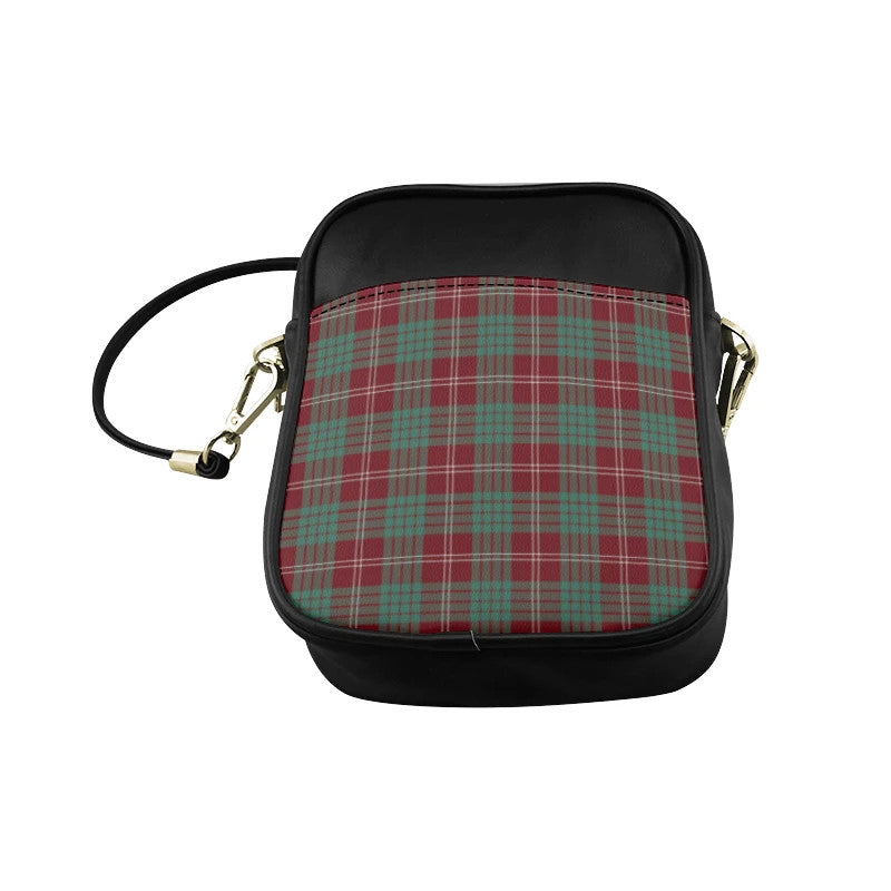 Crawford Modern Tartan Plaid Sling Bag