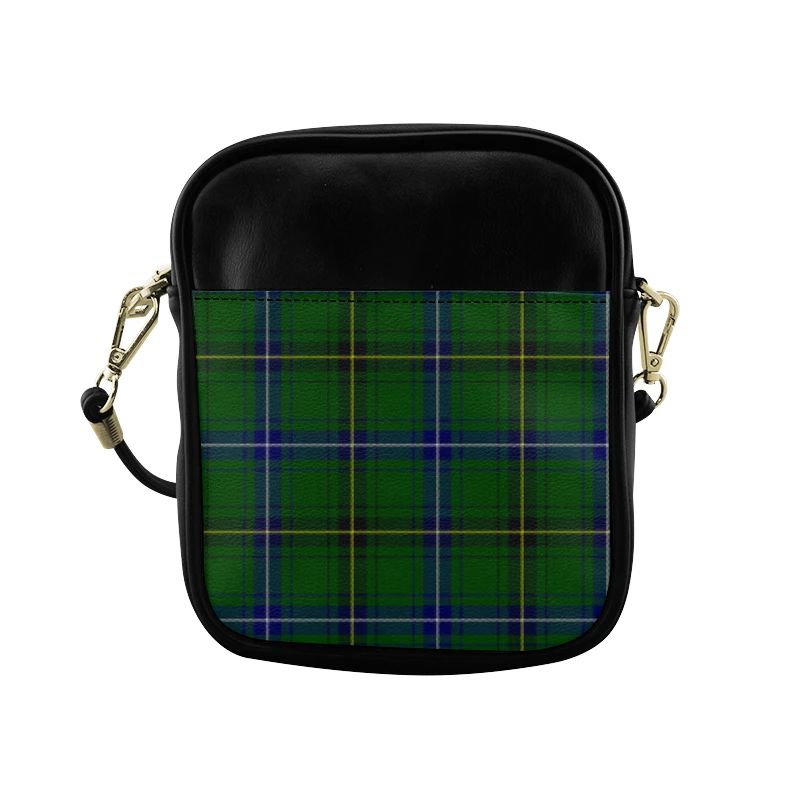 Henderson Modern Tartan Plaid Sling Bag