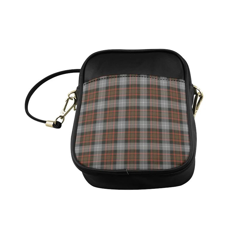 MacRae Hunting Weathered Tartan Plaid Sling Bag