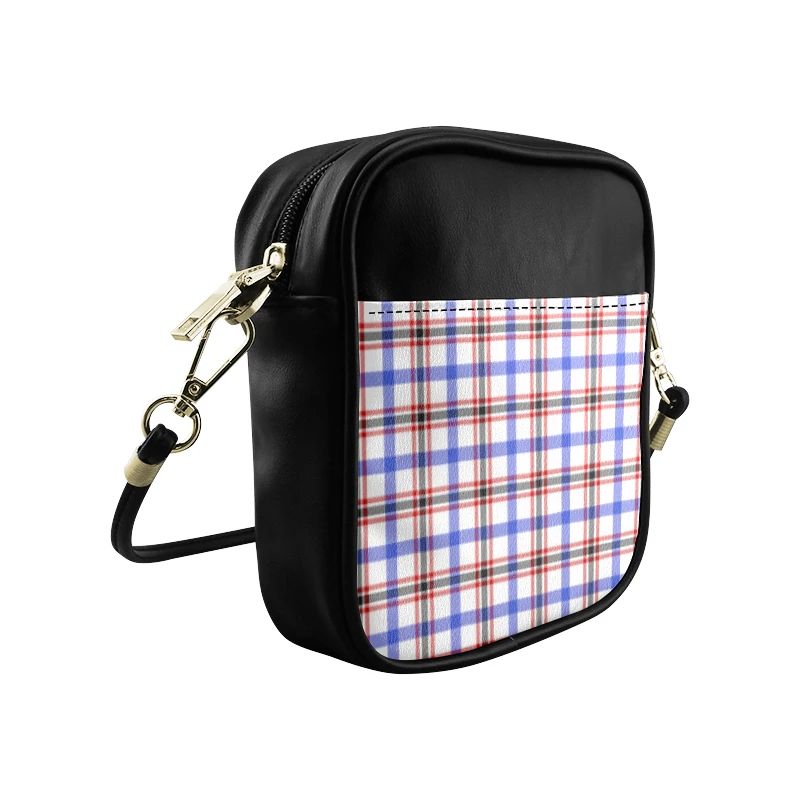 Boswell Modern Tartan Plaid Sling Bag