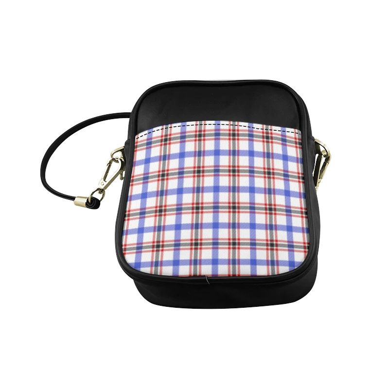 Boswell Modern Tartan Plaid Sling Bag