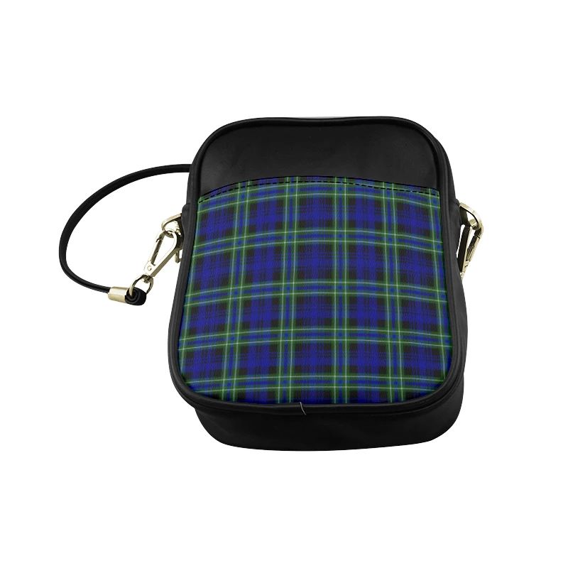 Arbuthnot Modern Tartan Plaid Sling Bag