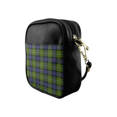 Fergusson Modern Tartan Plaid Sling Bag