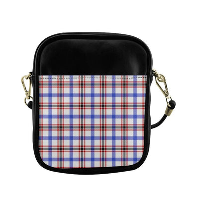 Boswell Modern Tartan Plaid Sling Bag