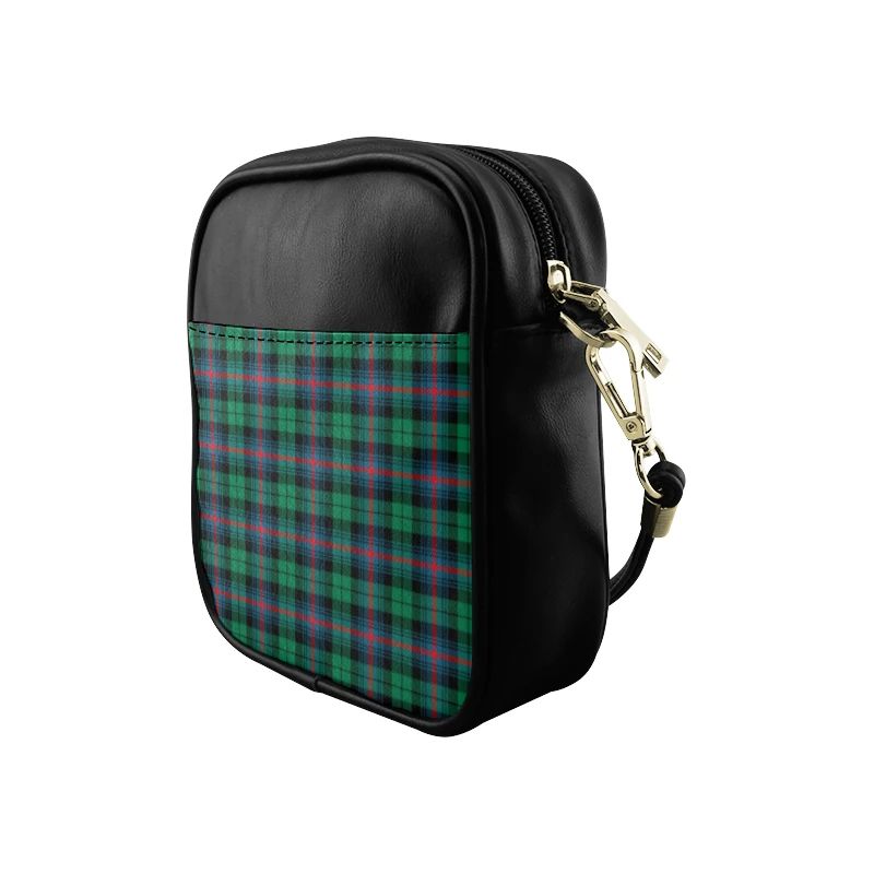 Urquhart Broad Red Ancient Tartan Plaid Sling Bag