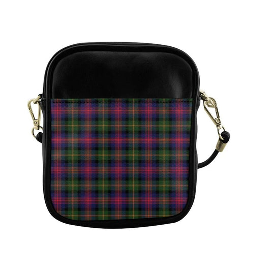 Logan Modern Tartan Plaid Sling Bag