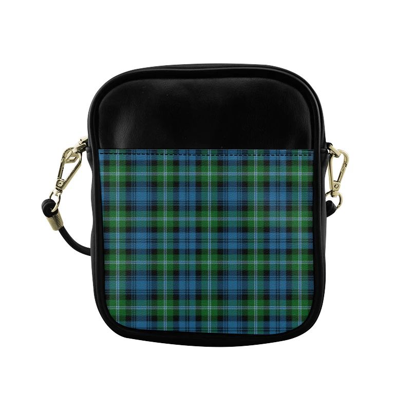 Lyon Clan Tartan Plaid Sling Bag