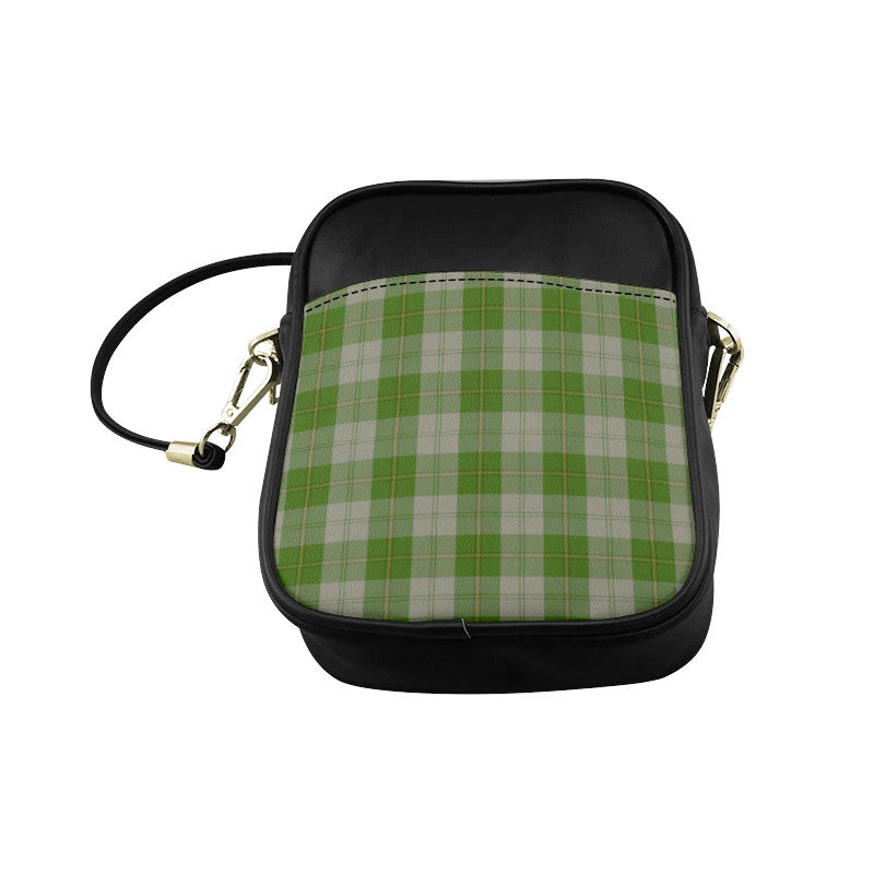 Cunningham Dress Green Dancers Tartan Plaid Sling Bag