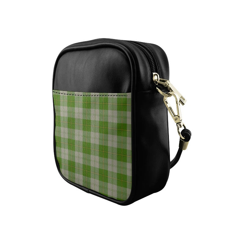 Cunningham Dress Green Dancers Tartan Plaid Sling Bag