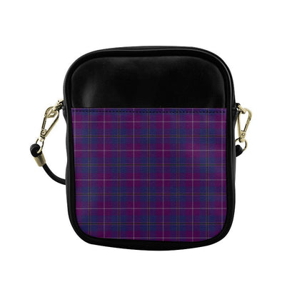 Pride of Glencoe Tartan Plaid Sling Bag