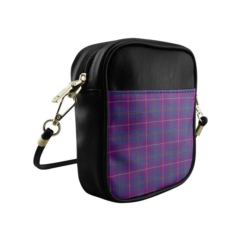 Pride of Glencoe Tartan Plaid Sling Bag