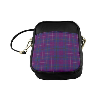 Pride of Glencoe Tartan Plaid Sling Bag