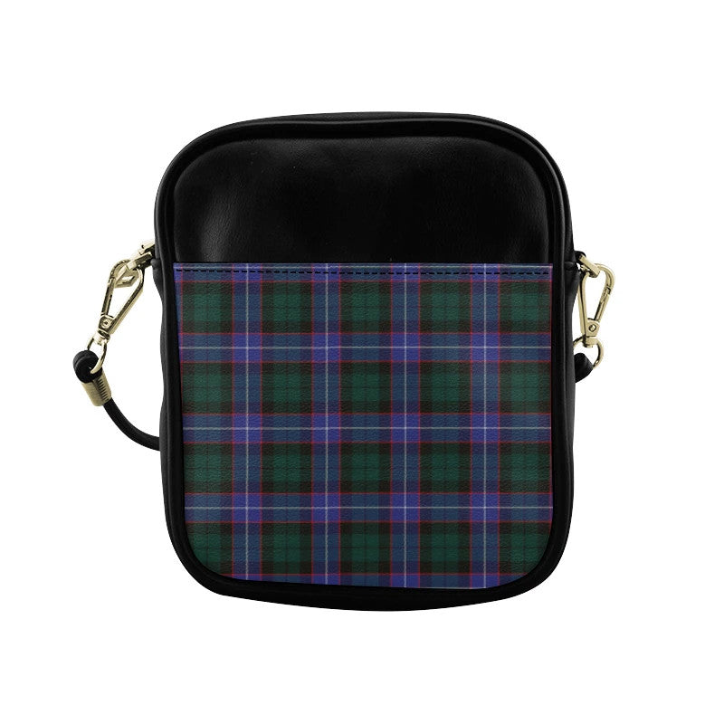 Hunter Modern Tartan Plaid Sling Bag