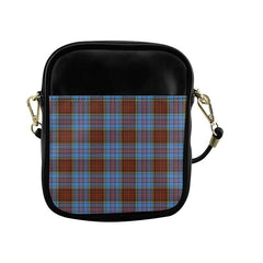Anderson Modern Tartan Plaid Sling Bag