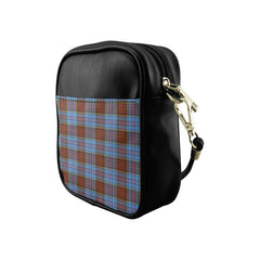 Anderson Modern Tartan Plaid Sling Bag