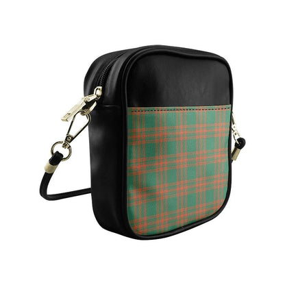 Menzies Green Ancient Tartan Plaid Sling Bag