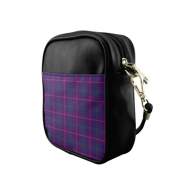 Pride of Glencoe Tartan Plaid Sling Bag