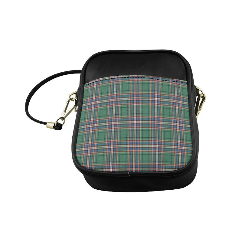 MacFarlane Hunting Ancient Tartan Plaid Sling Bag