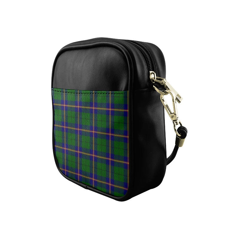 Carmichael Modern Tartan Plaid Sling Bag