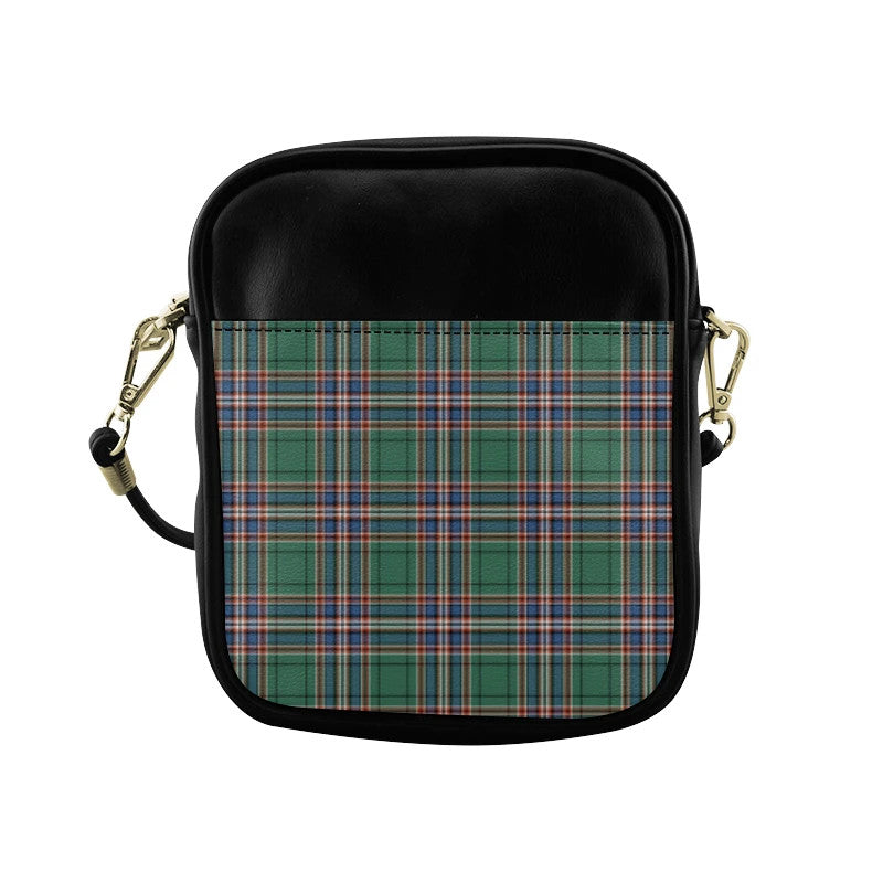 MacFarlane Hunting Ancient Tartan Plaid Sling Bag