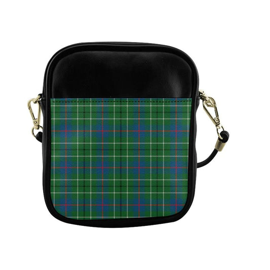 Duncan Ancient Tartan Plaid Sling Bag