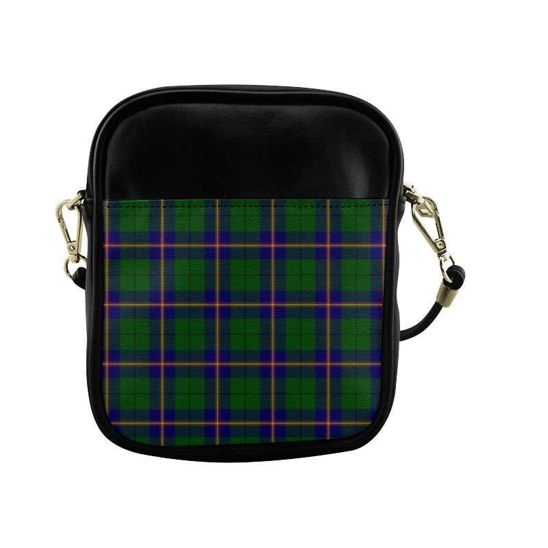 Carmichael Modern Tartan Plaid Sling Bag