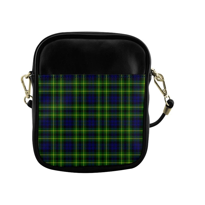 Campbell of Breadalbane Modern Tartan Plaid Sling Bag