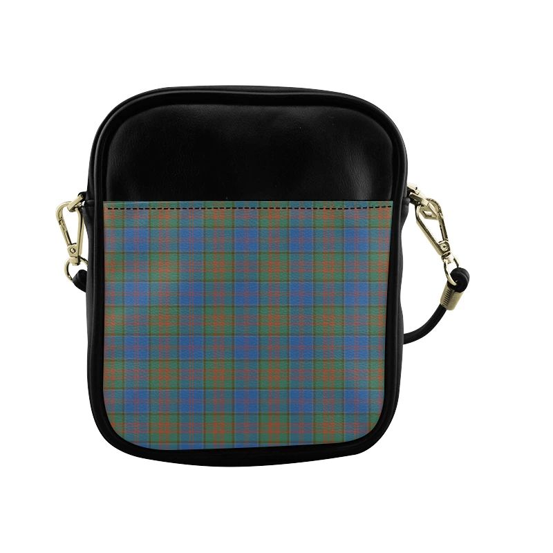 Stewart of Appin Hunting Ancient Tartan Plaid Sling Bag