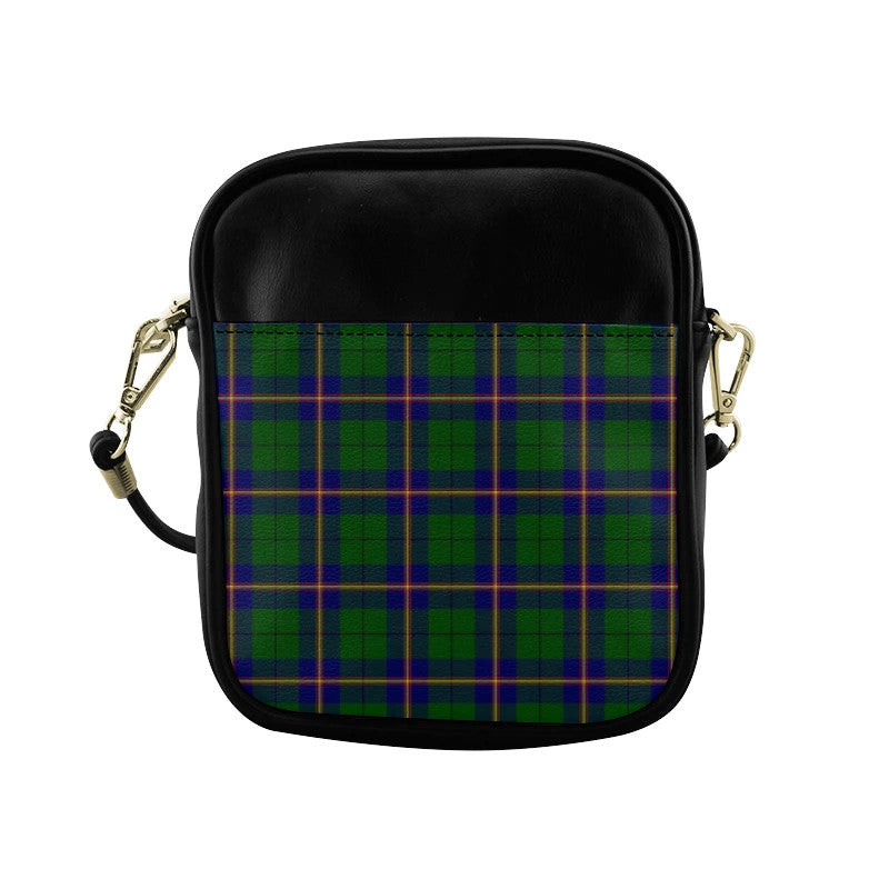 Carmichael Modern Tartan Plaid Sling Bag