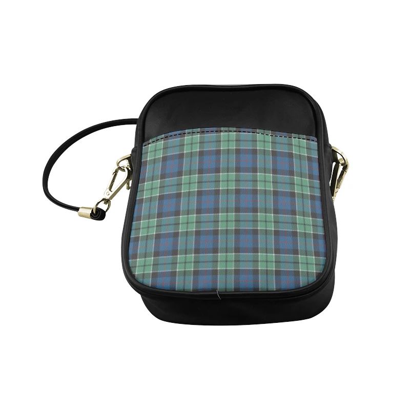 Leslie Hunting Ancient Tartan Plaid Sling Bag