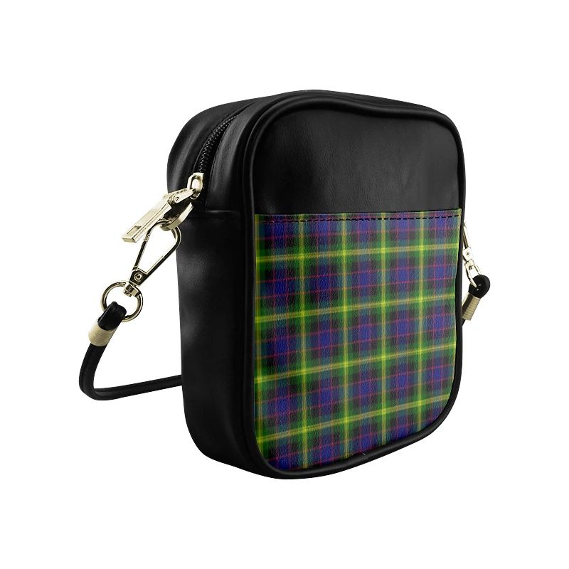 Watson Modern Tartan Plaid Sling Bag