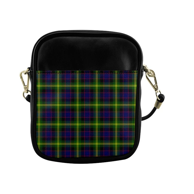 Watson Modern Tartan Plaid Sling Bag