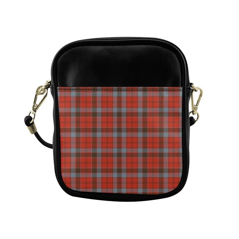 Robertson Weathered Tartan Plaid Sling Bag