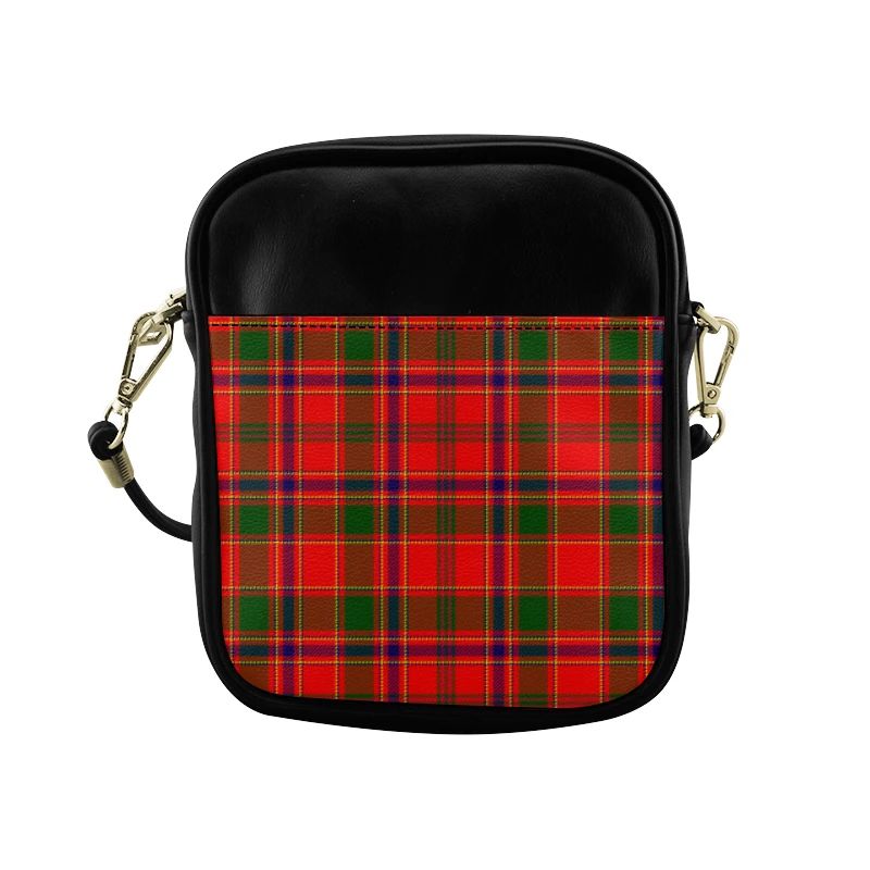 Munro Modern Tartan Plaid Sling Bag